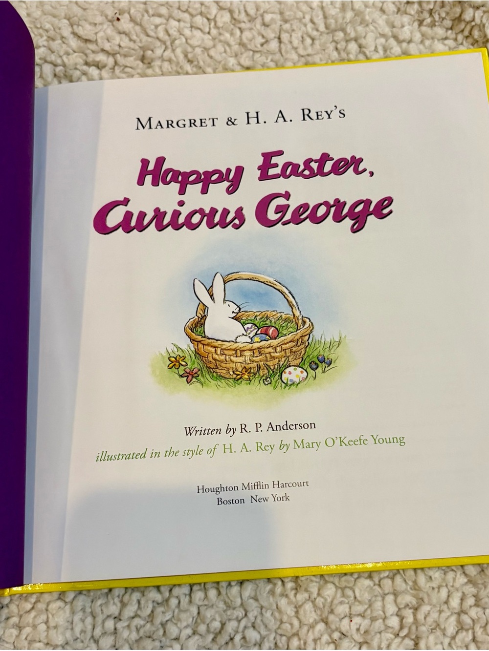Curious George It's Easter! Kids' Book - by Margret & H.A. Rey - Picture 3 of 3